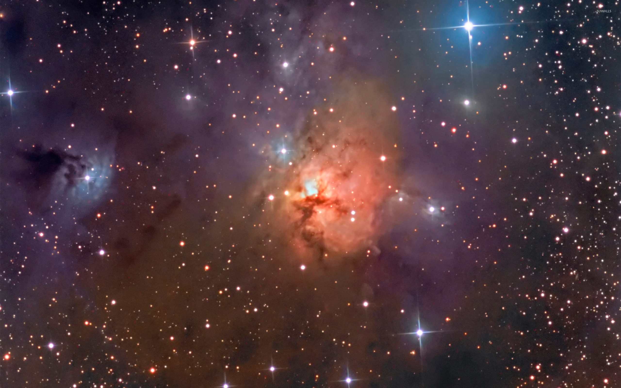 The Northern Trifid Nebula Wallpaper Space