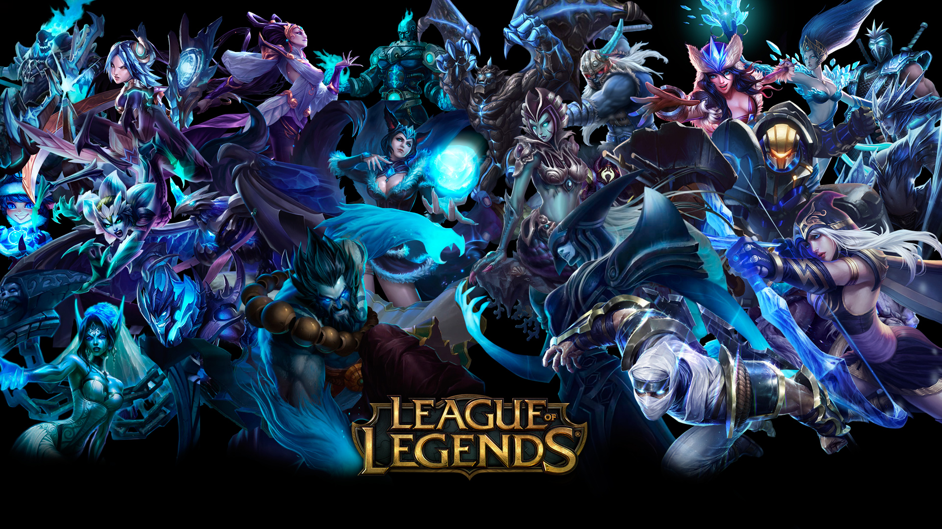 Zed Ashe Jayce Janna Shyvana Shen League Of Legends HD Wallpaper Lol