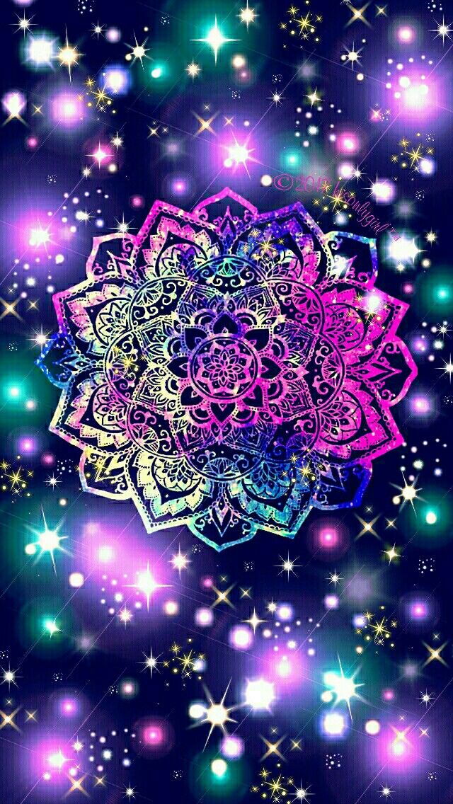 Namaste Sparkle Galaxy iPhone Android Wallpaper I Created For The
