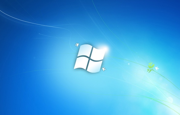 Wallpaper Windows Microsoft Blue White