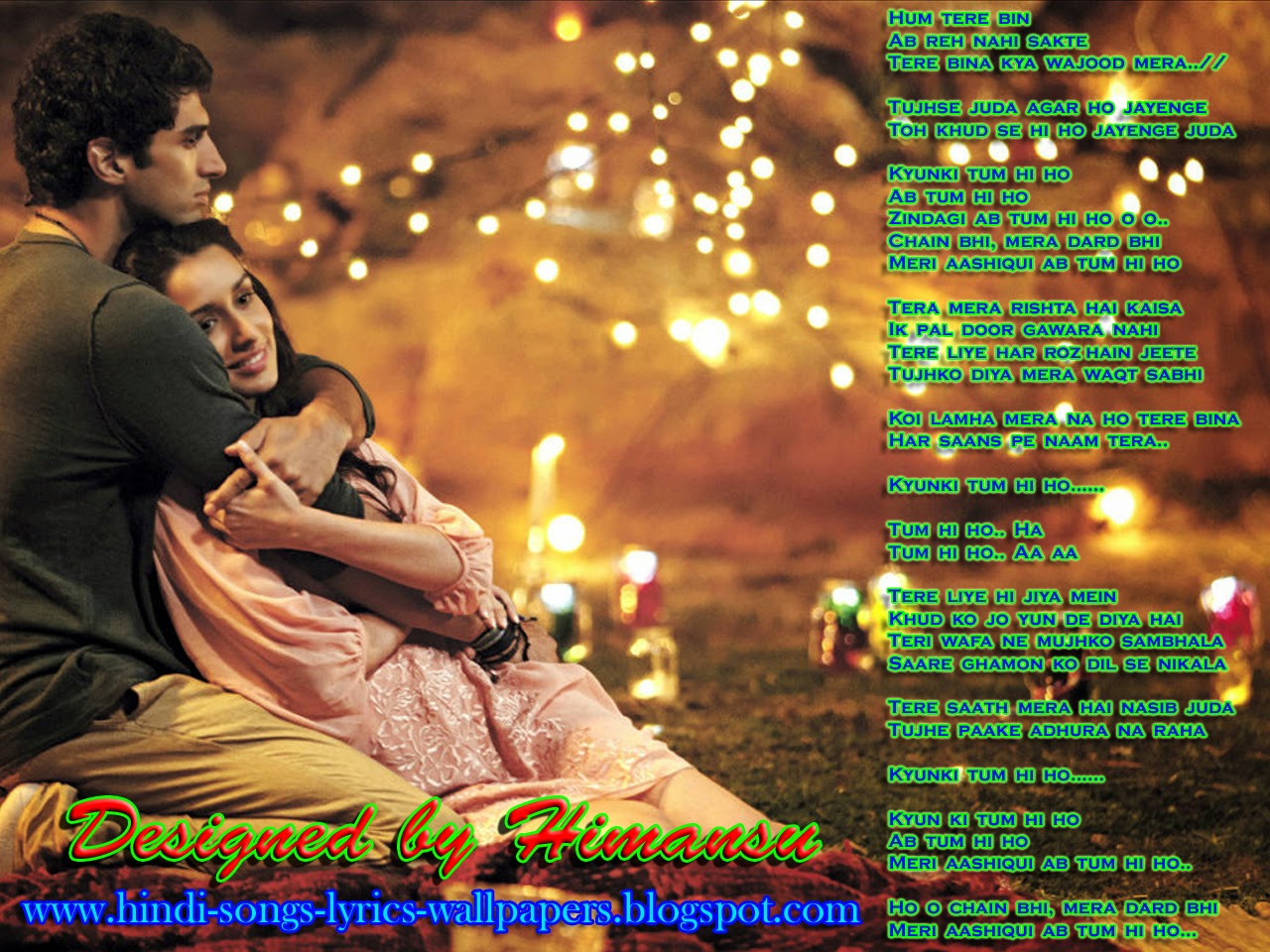 Hindi Songs Lyrics Wallpapers   Aashiqui 2   Tum Hi Ho