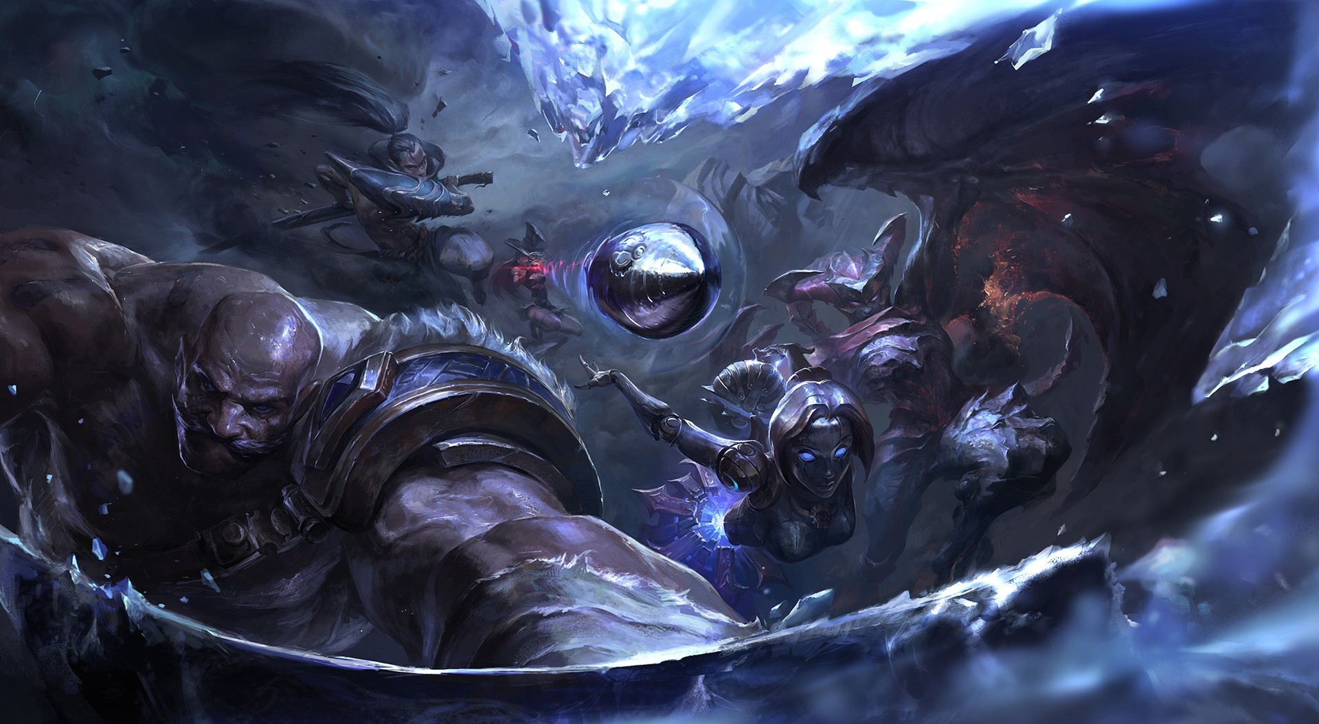 League Of Legends Caitlyn Braum Orianna Yasuo