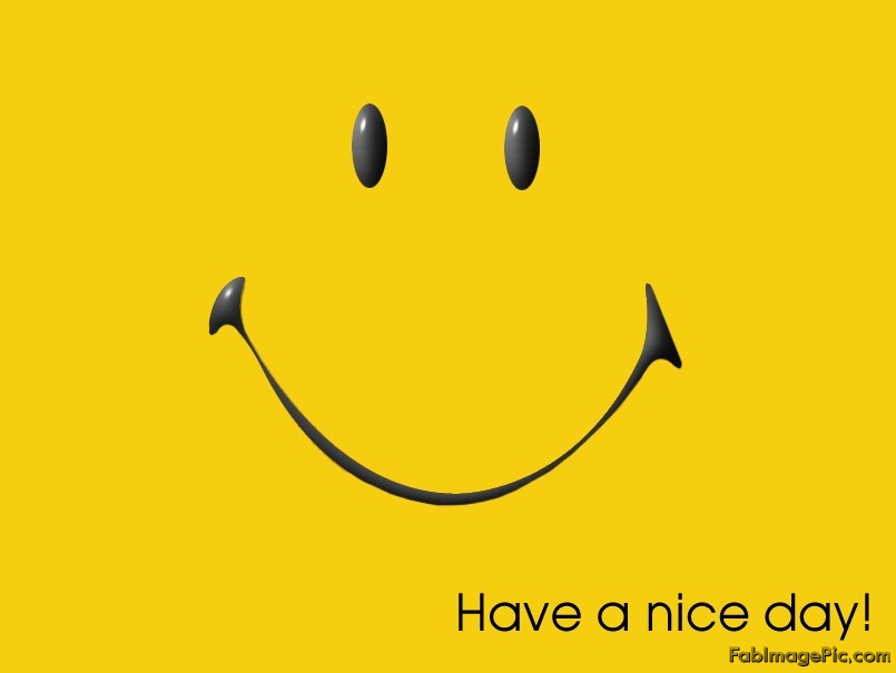 Image Smiley Have A Nice Day Good High