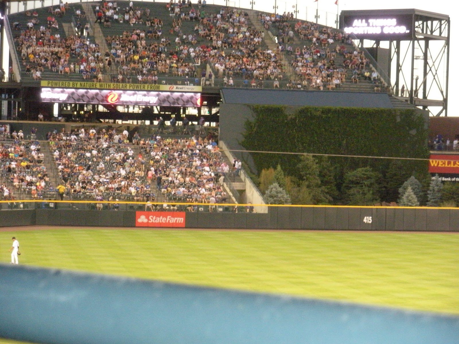 Coors Field Background Facility As