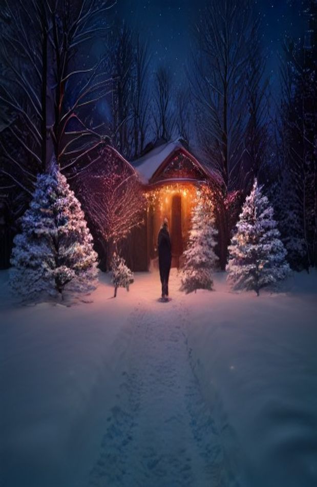 Blinking Christmas Lights Wallpaper
