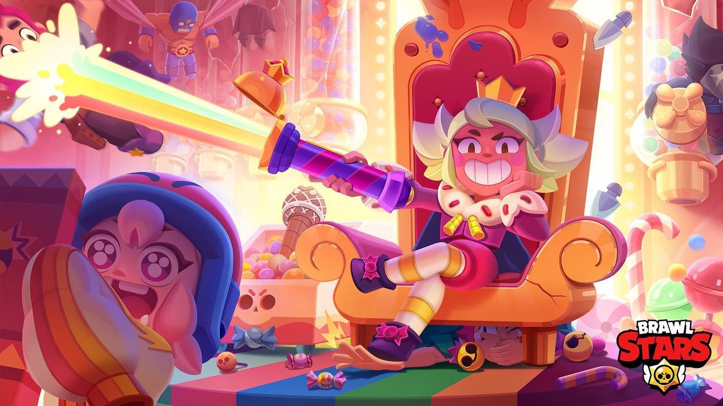 Brawl Stars Mandy Sweet On The Outside And Sour Inside