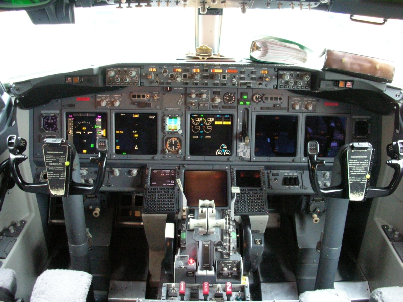 Cool Jet Airlines Boeing Cockpit