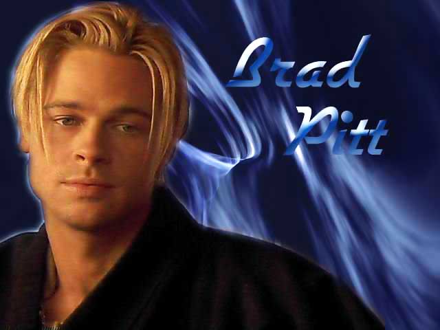 Long Hair Brad Pitt Wallpaper HD