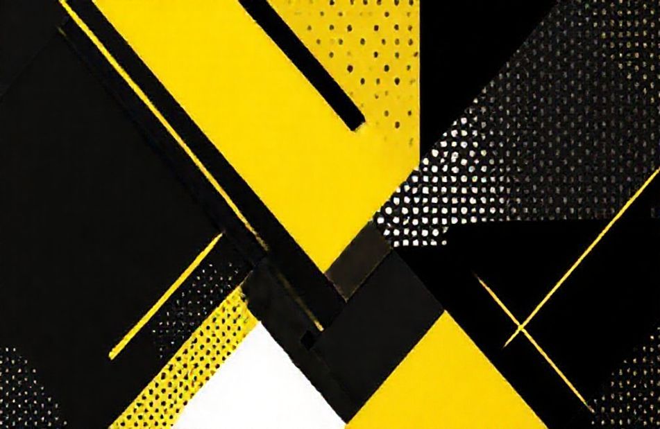 Black And Yellow Hd Wallpaper