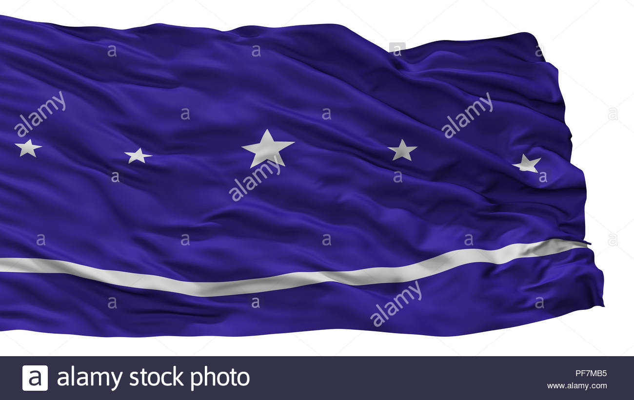 Banderario City Flag Argentina Isolated On White Background