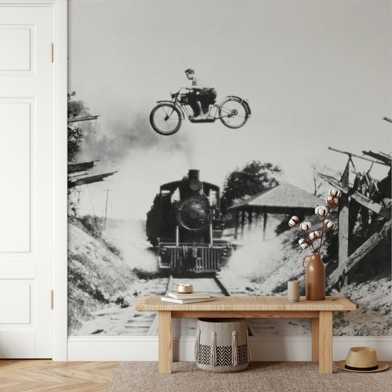 Transform Your Space With Our Dangerous Crossing Wallpaper