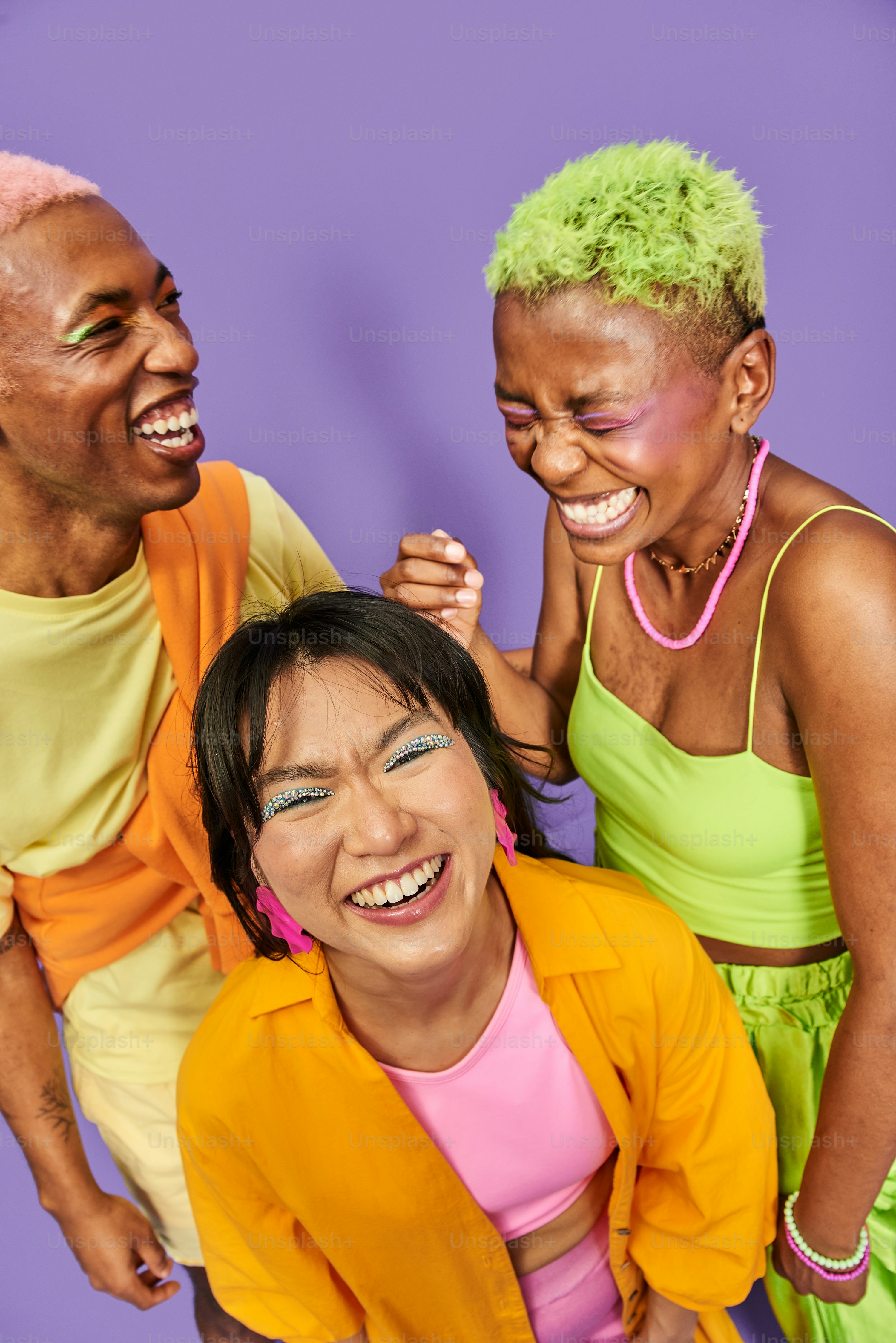 A Group Of People Standing Next To Each Other Photo Wallpaper