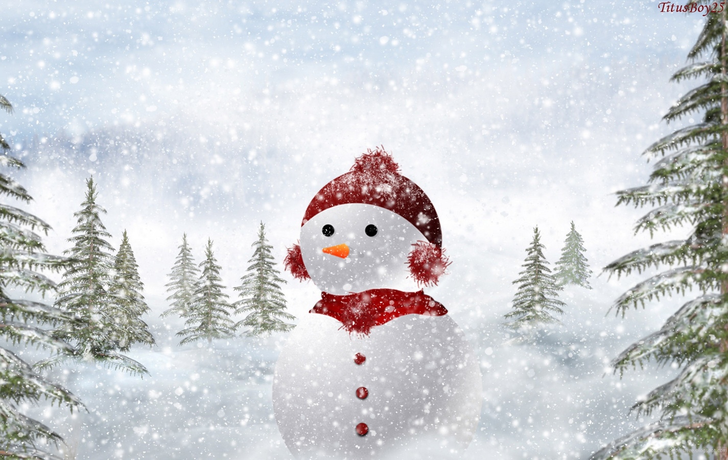 Advent Und Weihnachten Schneemann Hintergrundbilder