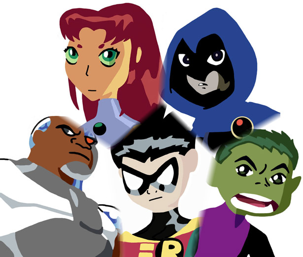 Teen Titans By Mr L Fox888