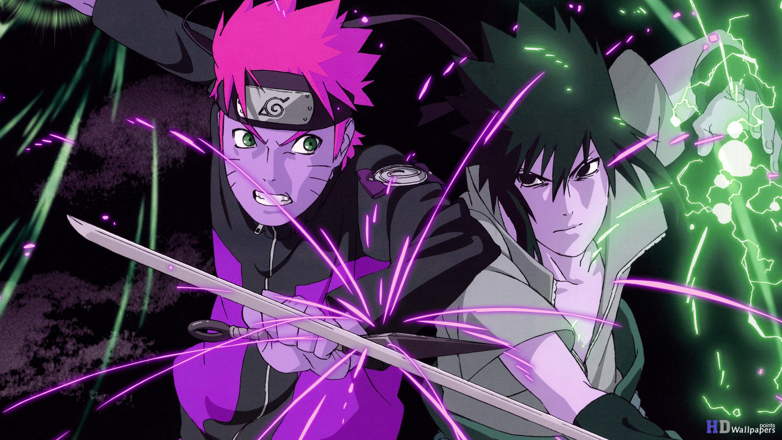 Naruto Vs Sasuke Puter Wallpaper HD