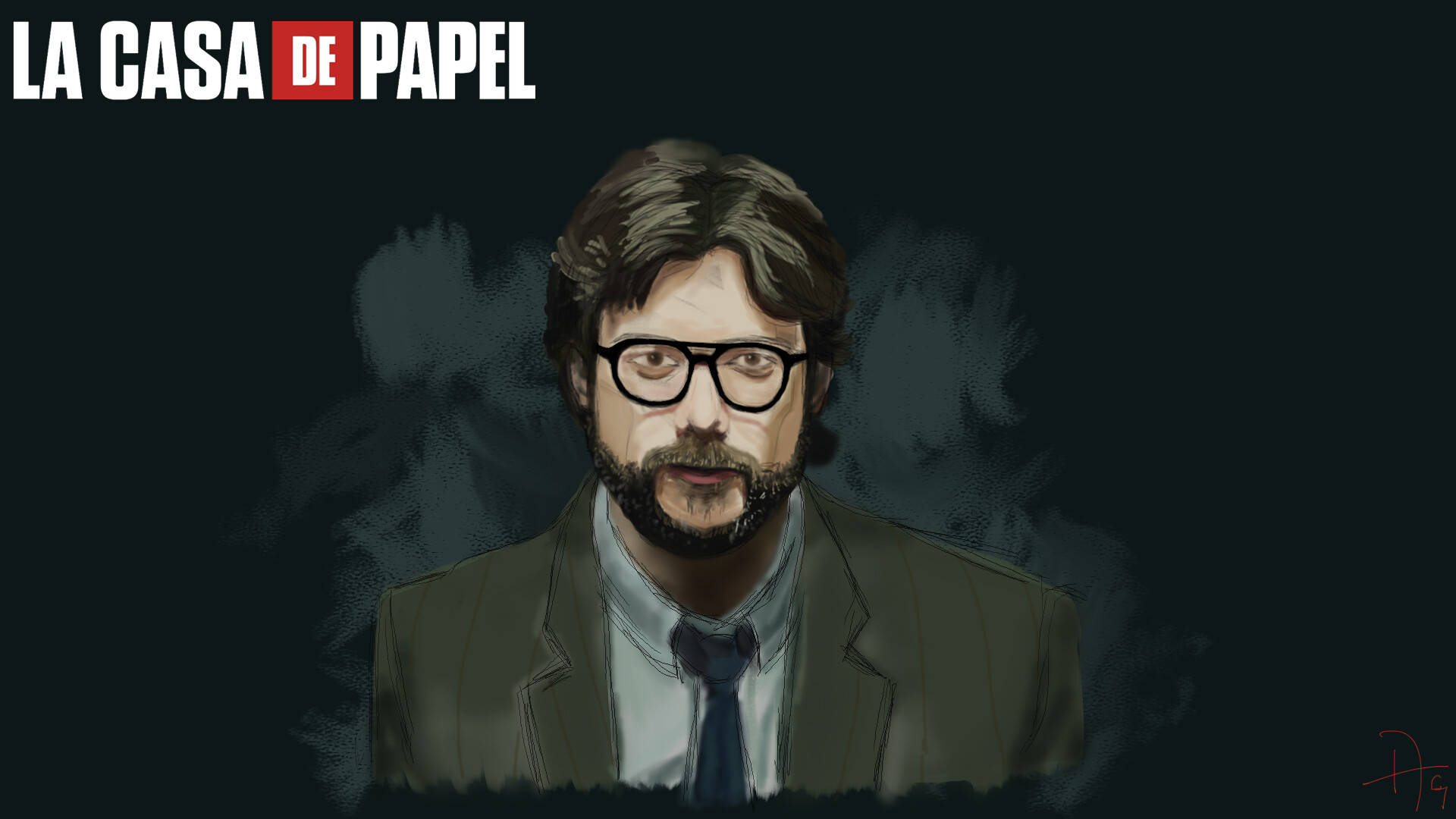 Professor Money Heist Wallpaper