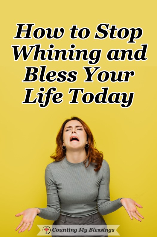 Stop Whining And Bless Your Life Today Wallpaper