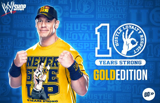 Wallpaper John Cena Yellow Shirt