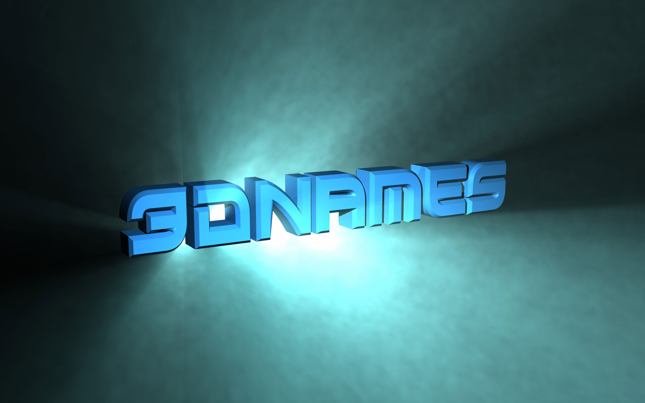 3D Name Wallpapers Animations 2560x1600
