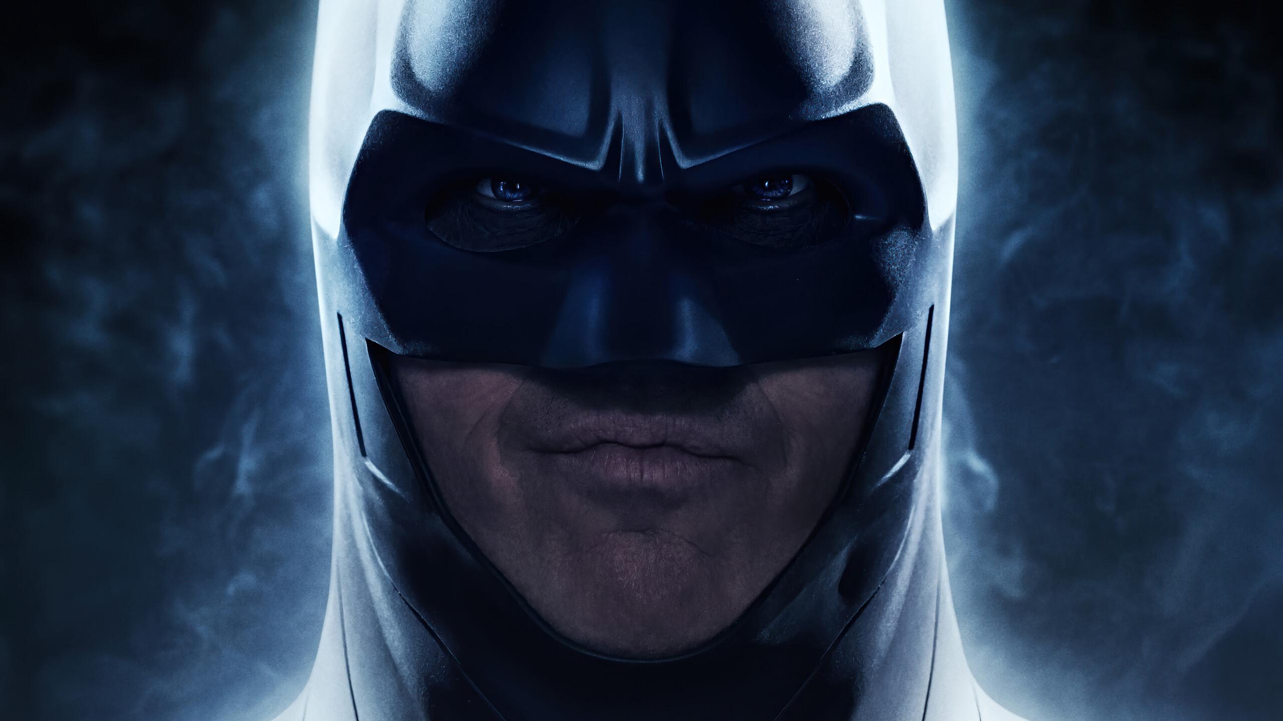 Michael Keaton Batman The Flash 4k Wallpaper iPhone HD Phone