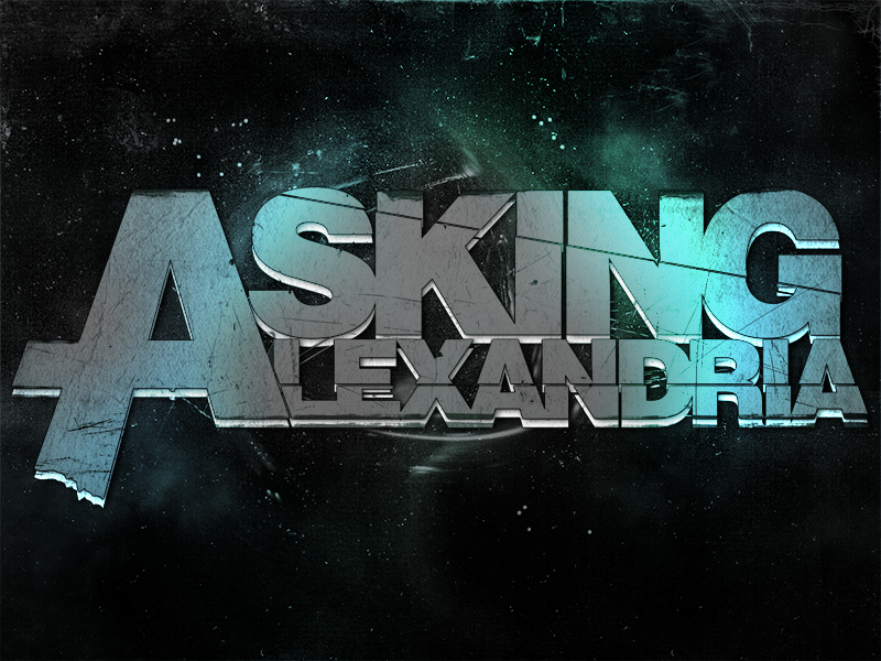 Asking Alexandria Logo Font Wallpaper By