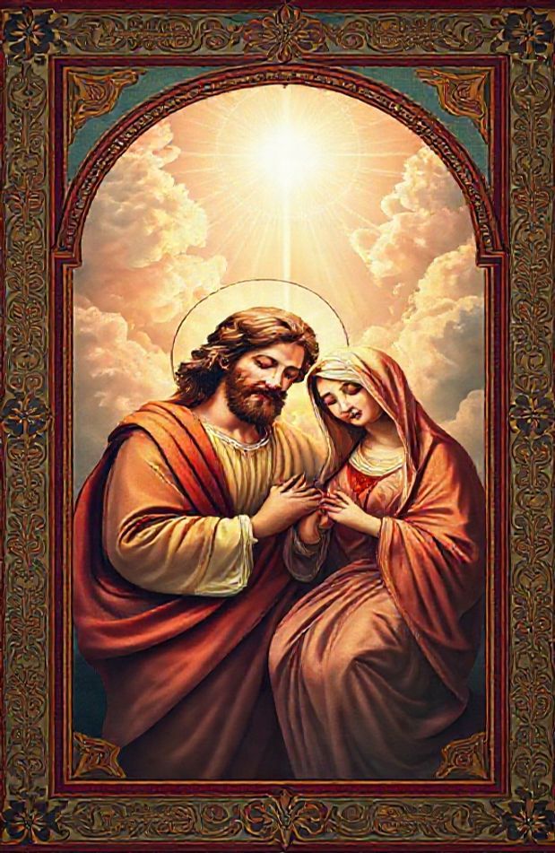 Jesus And Mary Wallpaper