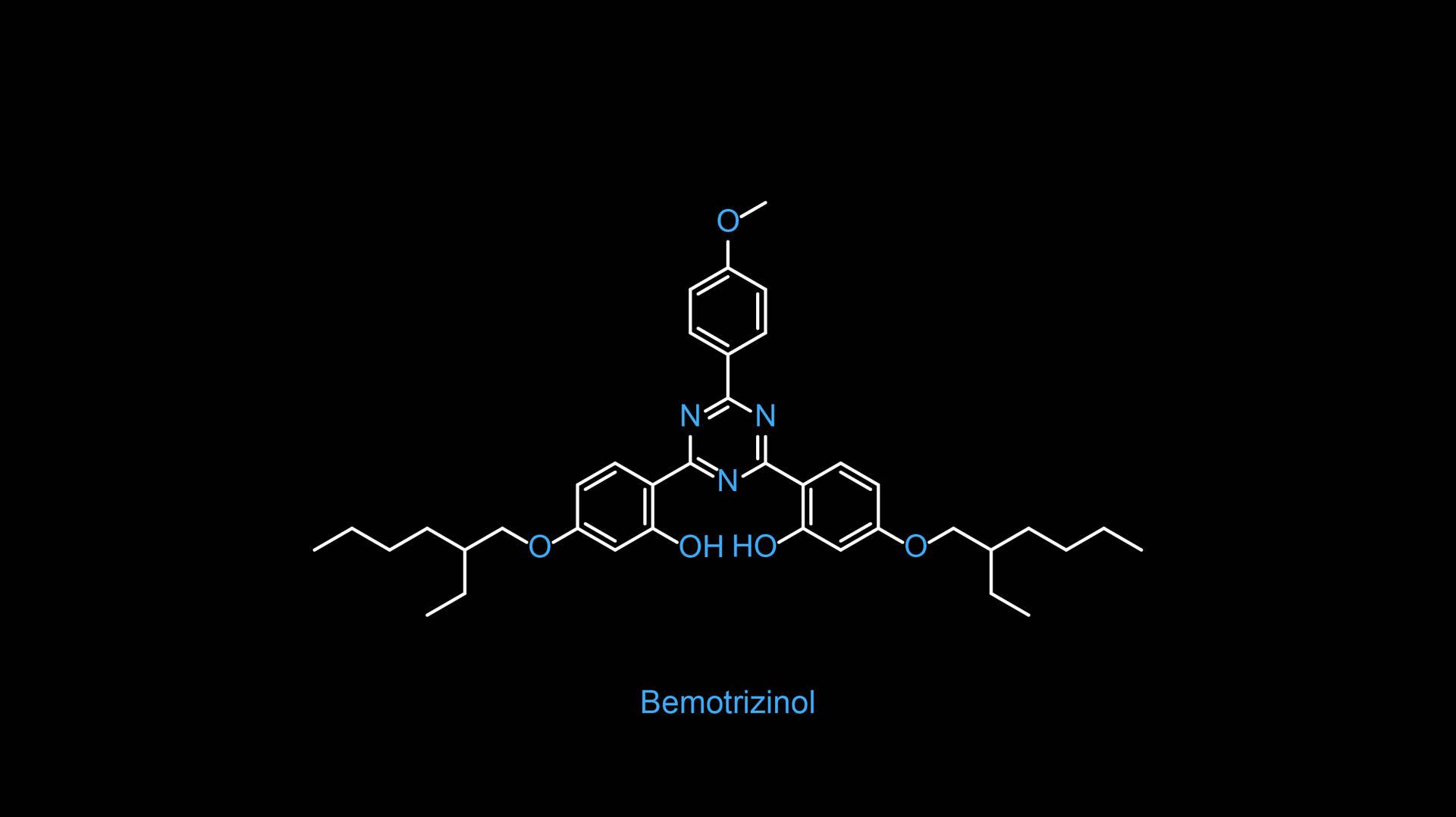 Chemistry Bemotrizinol Chemical Formula Wallpaper