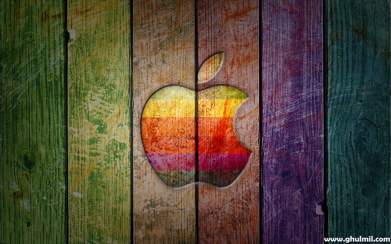 High Quality HD Resolution Colorful Mac Apple Wallpaper