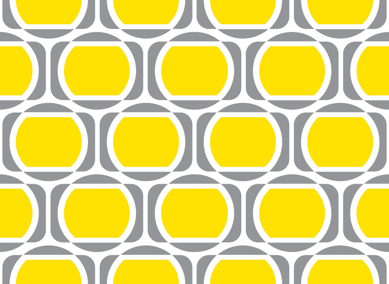 Indie Pattern Wallpaper Zeke S Yellow Gray