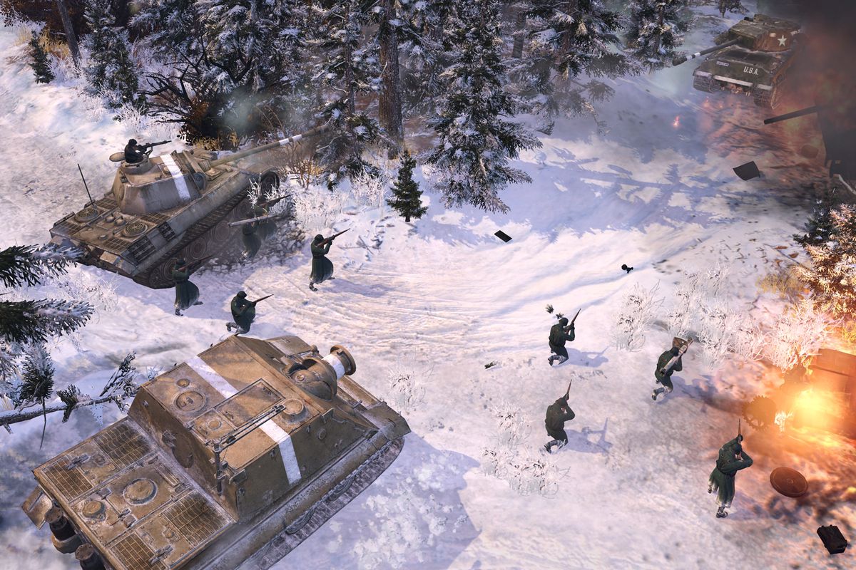 Company of Heroes 2 The Western Front Armies returns to blood and