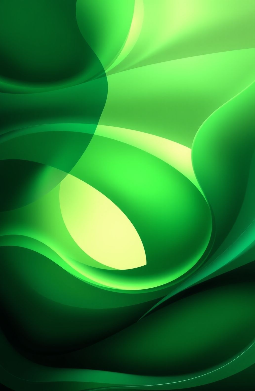 Abstract Green Wallpaper