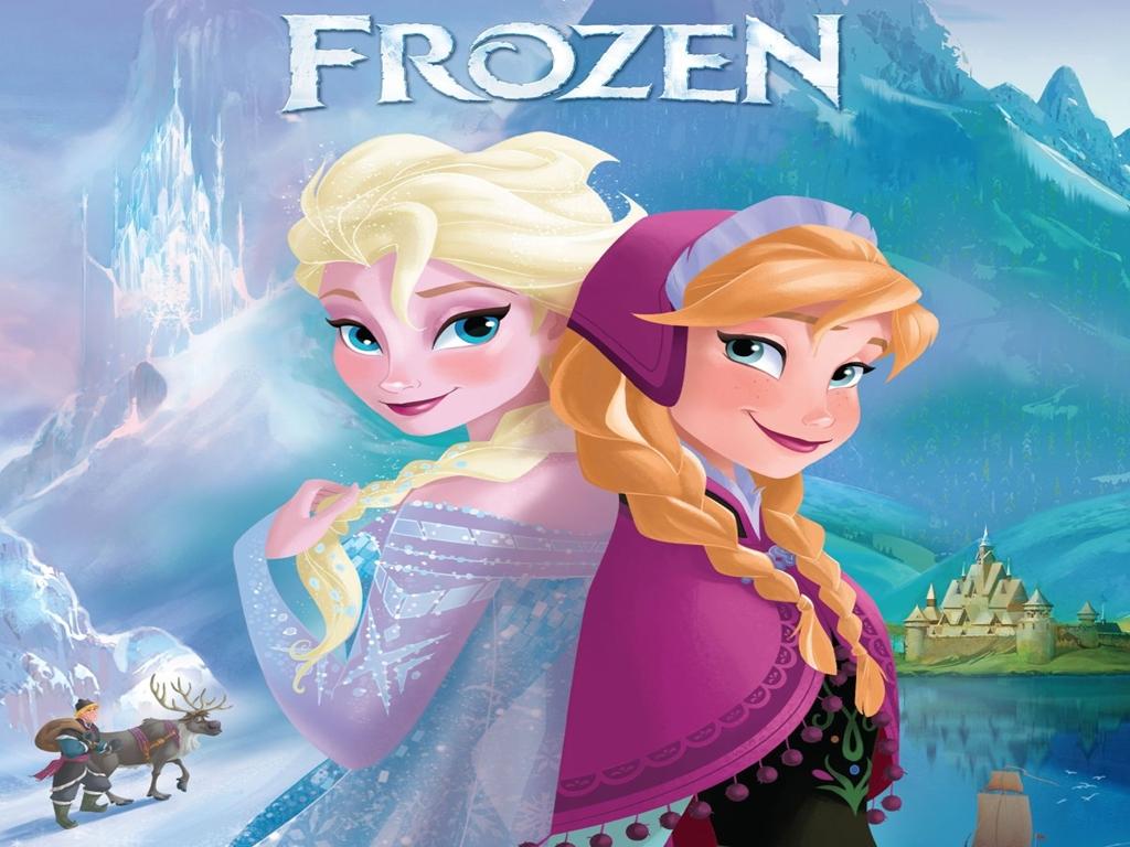 Elsa and Anna Elsa the Snow Queen Wallpaper