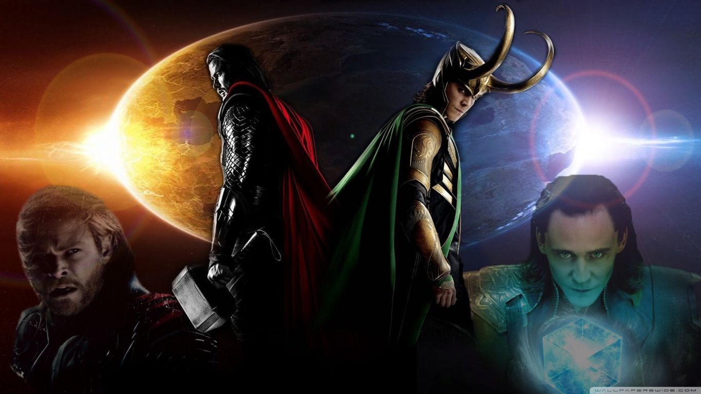 Thor And Loki Ultra HD Desktop Background Wallpaper For 4k UHD Tv