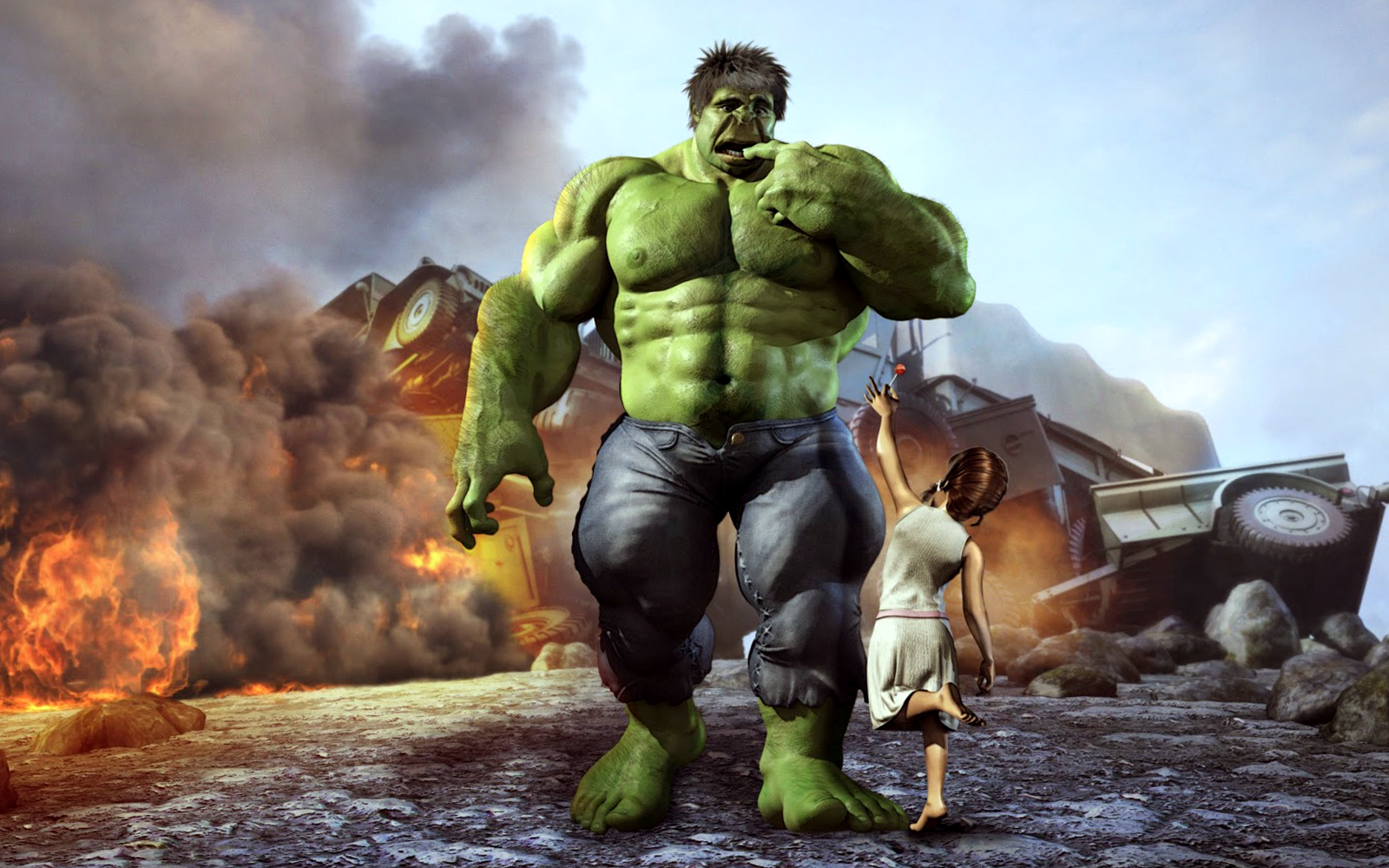 Hulk Cartoon Funny Photos Wallpaper HD Desktop And Mobile