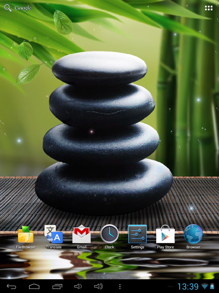 Zen Stones Android Live Wallpaper Amax Software