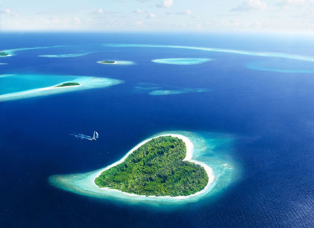 The Maldives Of Most Beautiful Places In
