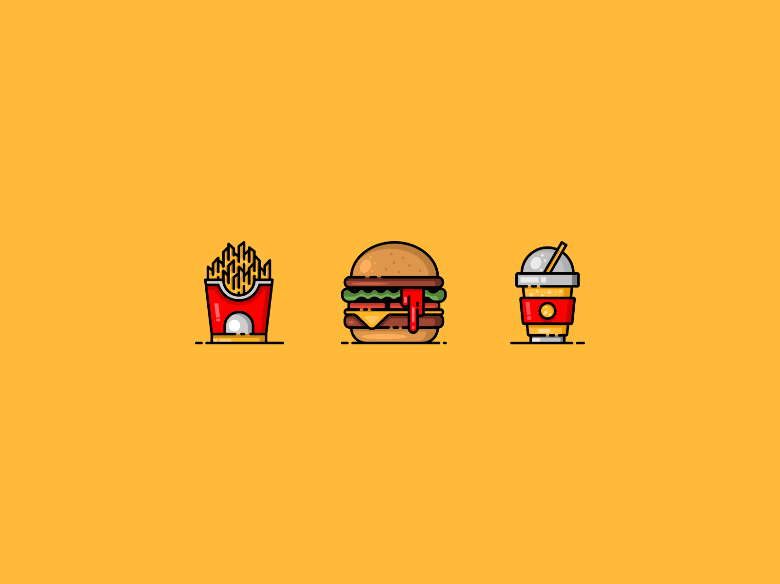 Food Drink Icons By Hendi Perkasa On Dribbble