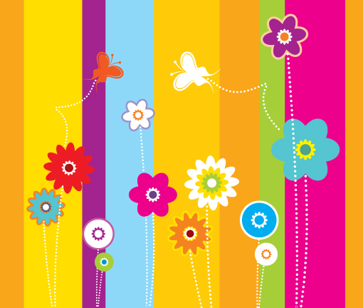 colorful background designs for kids