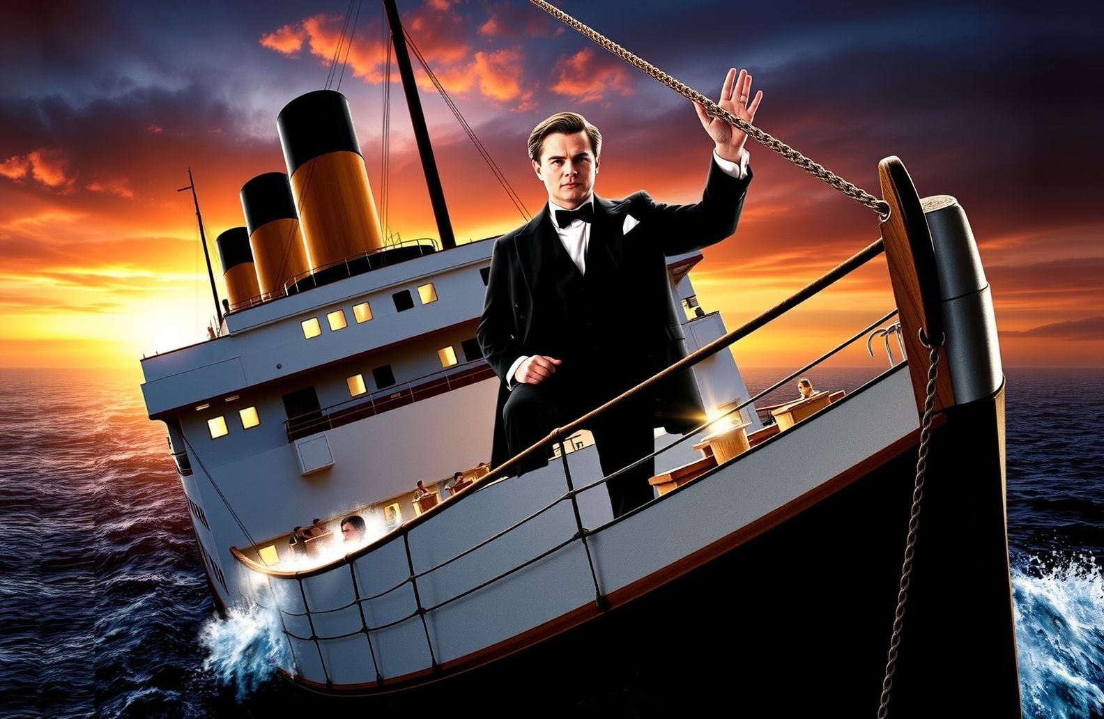 Titanic Leonardo Dicaprio Wallpaper