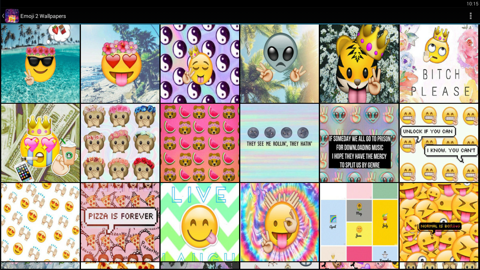 Emoji Wallpap Screenshot Thumbnail