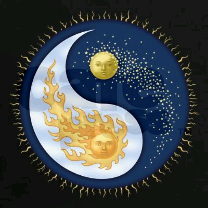 Sun And Moon Yin Yang