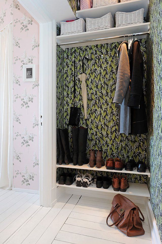 Wallpapering A Closet WallpaperSafari