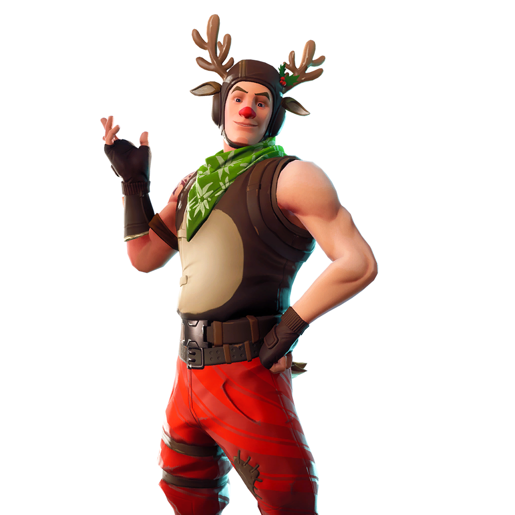 Fortnite Red Nosed Ranger Outfits Skins