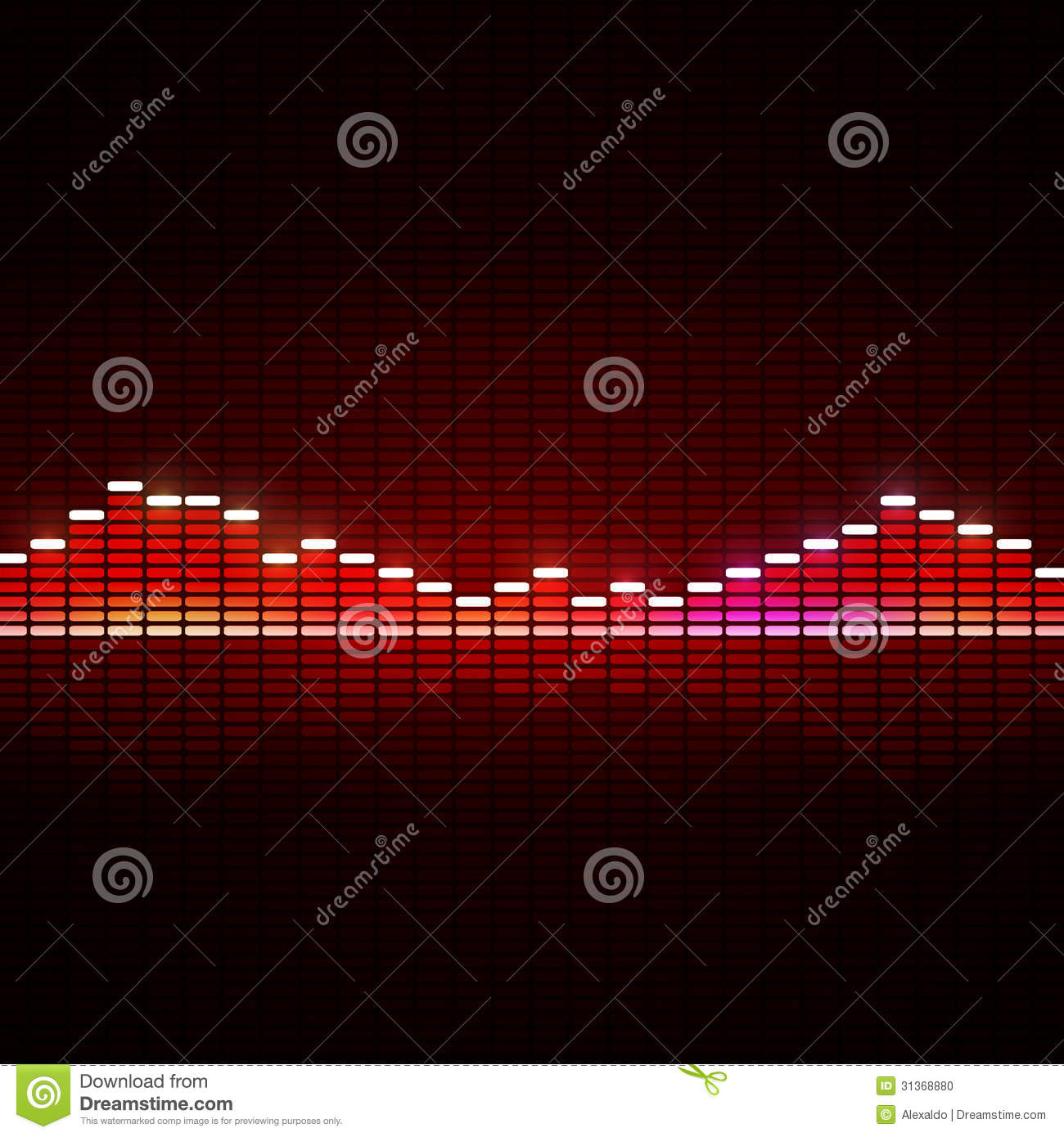 Abstract Music Equalizer Background Vector Stock Photography Image