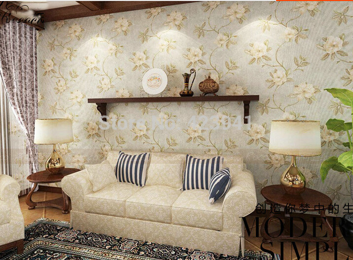 Decoration High End Non Woven Wallpaper Living Room Wholesale
