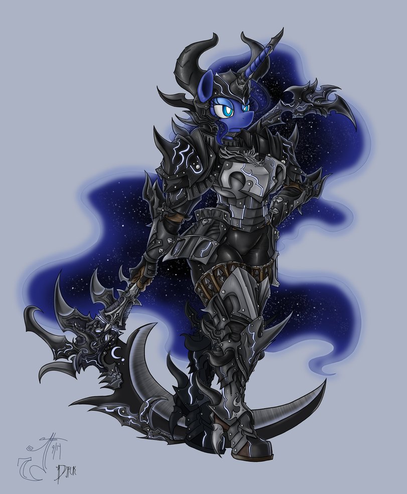 Dark Knight Luna By Blackmorass