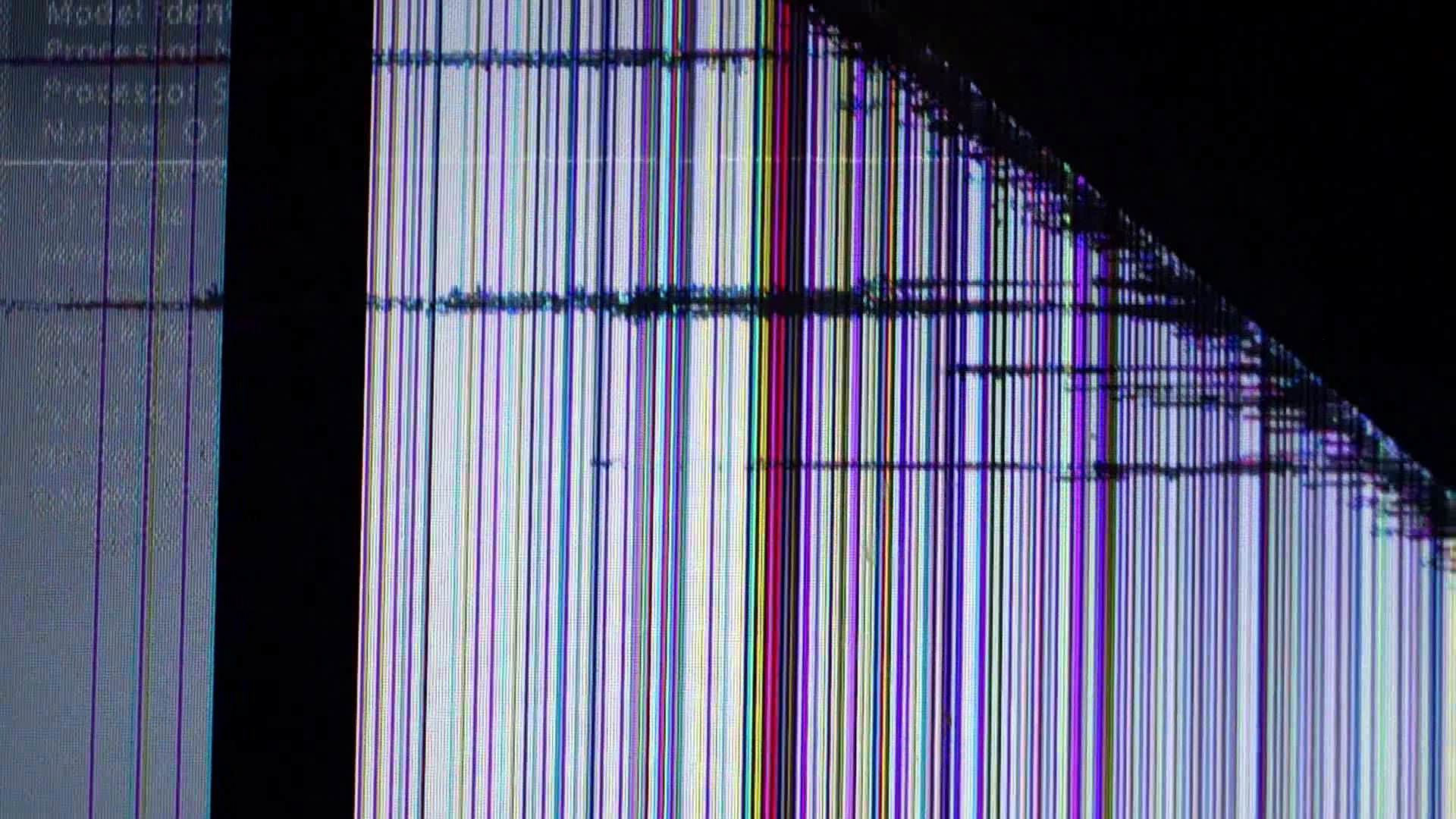 Broken TV Screen Wallpaper