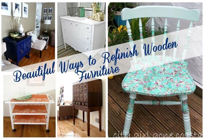 Beautiful Ways to Refinish Wooden Furniture Just Imagine   Daily