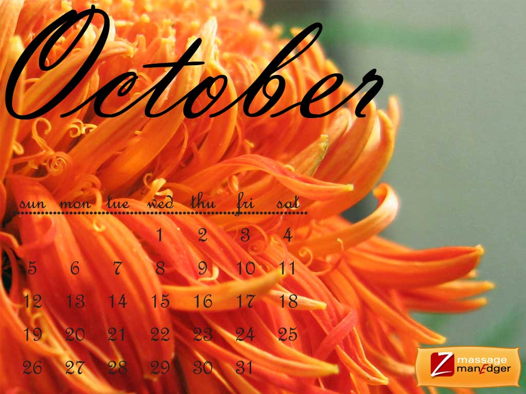 October Desktop Wallpaper