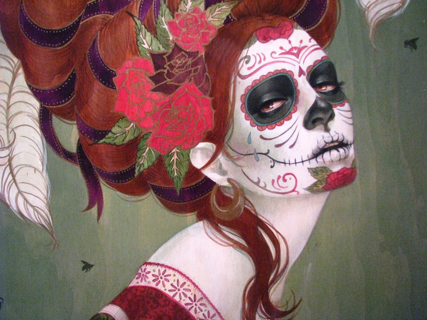 Browse Sugar Skull Wallpaper For Walls HD Photo Collection